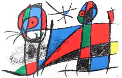 Miró, Original Lithograph VI (Mourlot 1042), Lithographs Volume II (after)