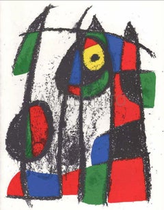 Miro, Composition (Mourlot 1043), 1975 (after)