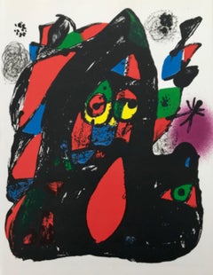 Miro, Komposition (Mourlot 1255), 1981 (nach)