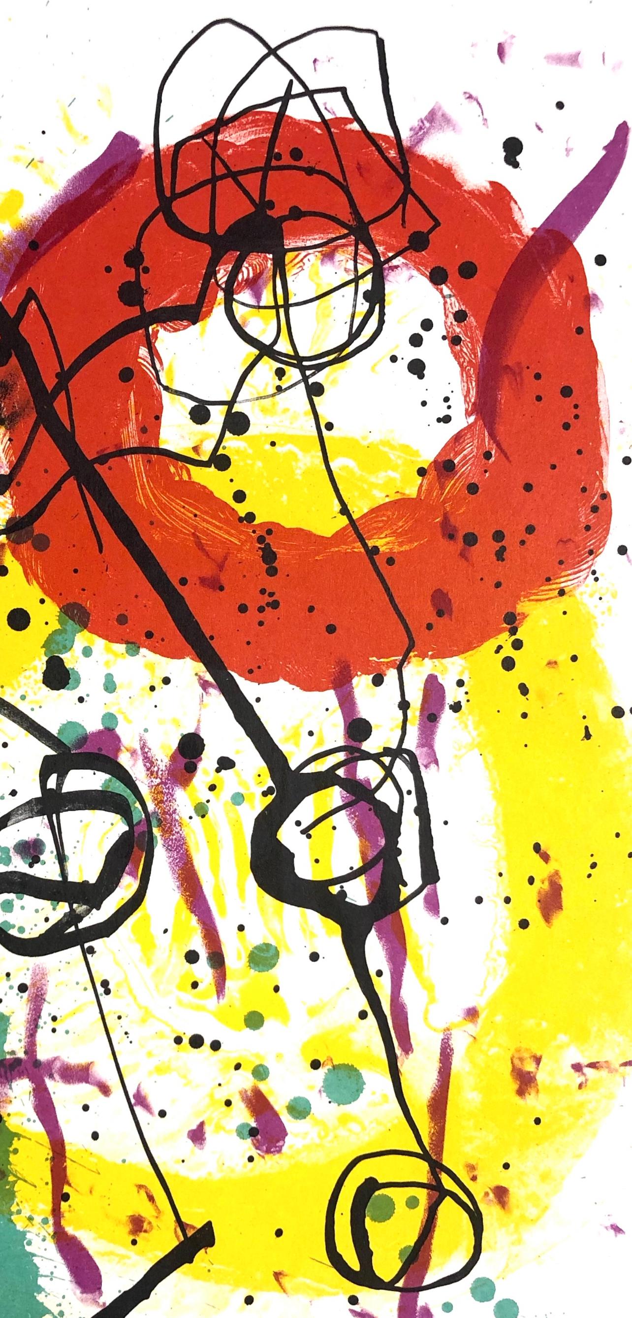 Miró, Composition (Mourlot 206; Cramer 67), XXe Siècle (after) - Print by Joan Miró
