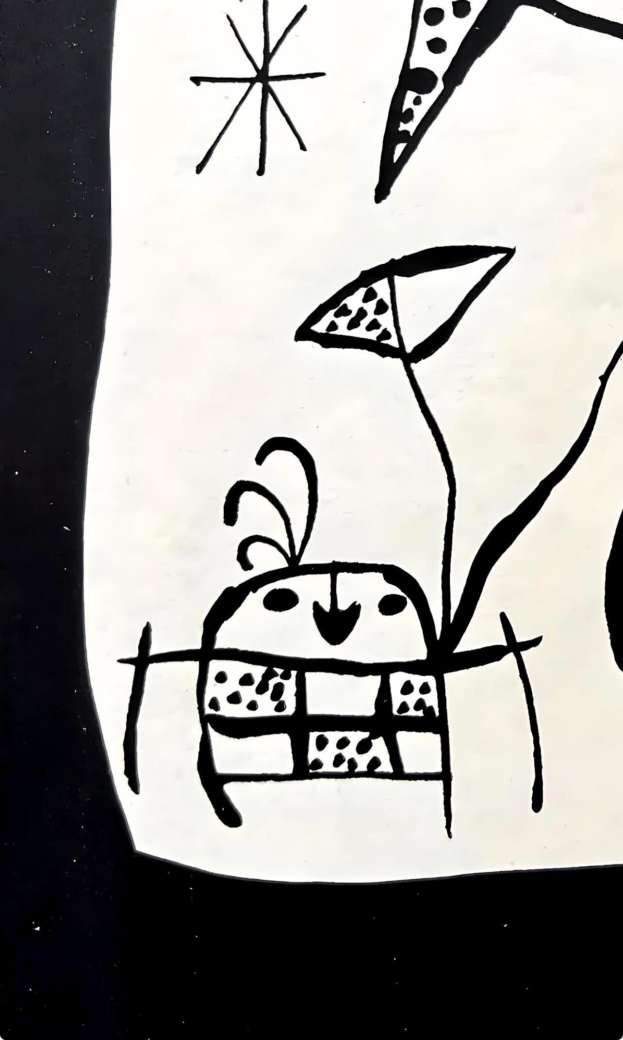 Miro, Komposition (Mourlot 230; Cramer 39) (after) – Print von Joan Miró