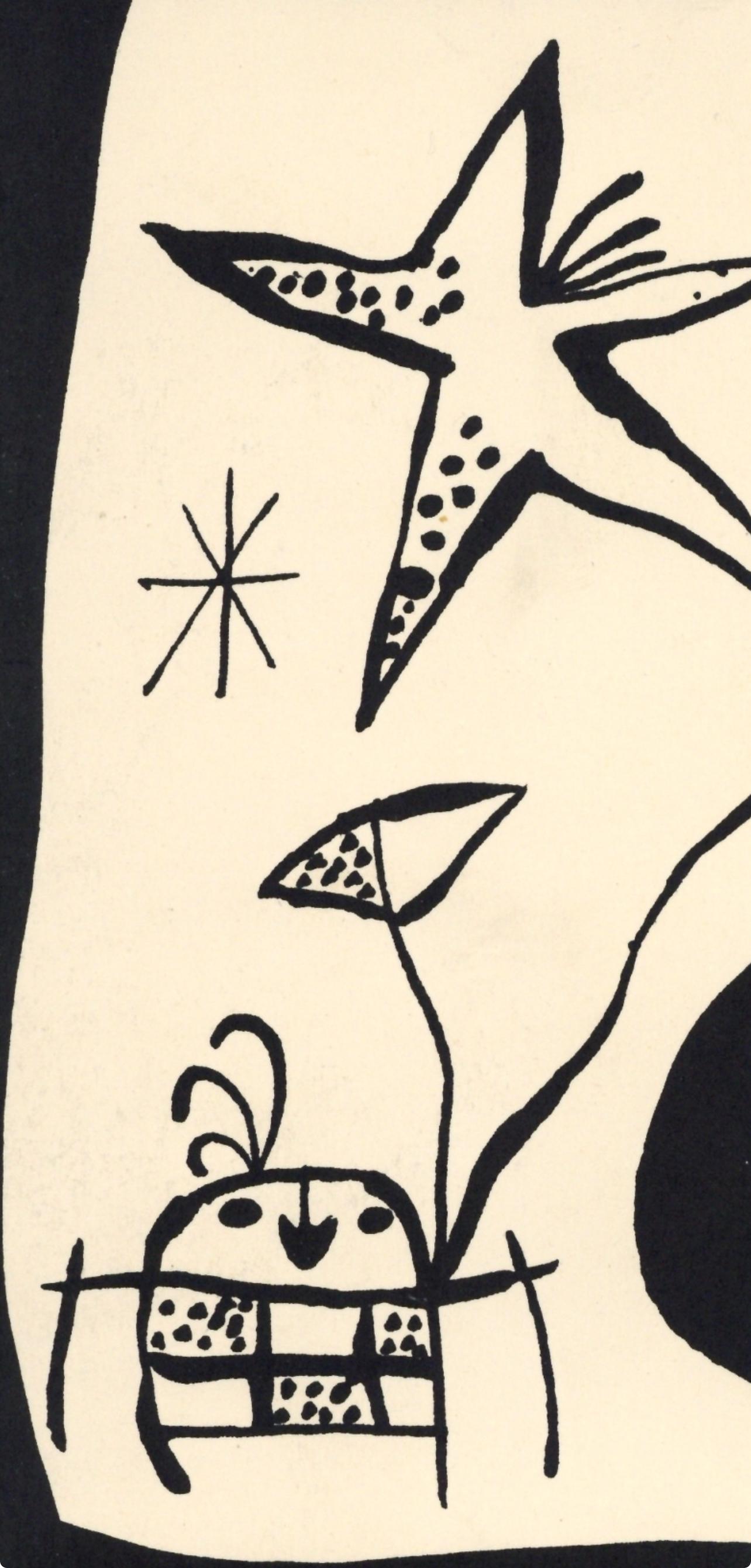 Miro, Composition (Mourlot 230 ; Cramer 39), après - Print de Joan Miró