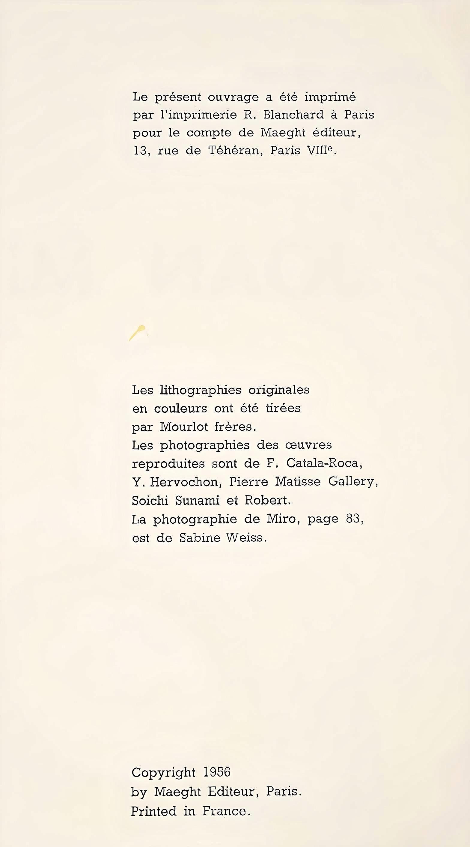 Miro, Composition (Mourlot 230 ; Cramer 39), après en vente 1