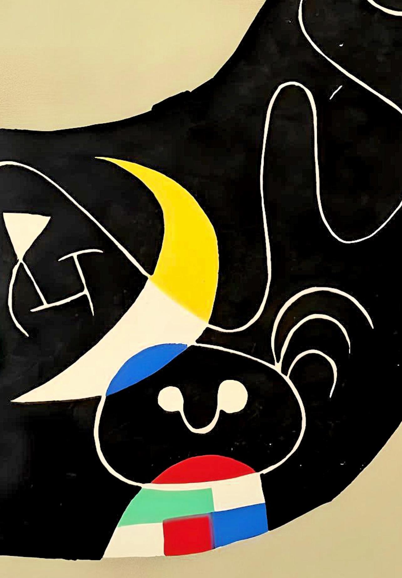 Miro, Komposition (Mourlot 232; Cramer 39) (after) – Print von Joan Miró