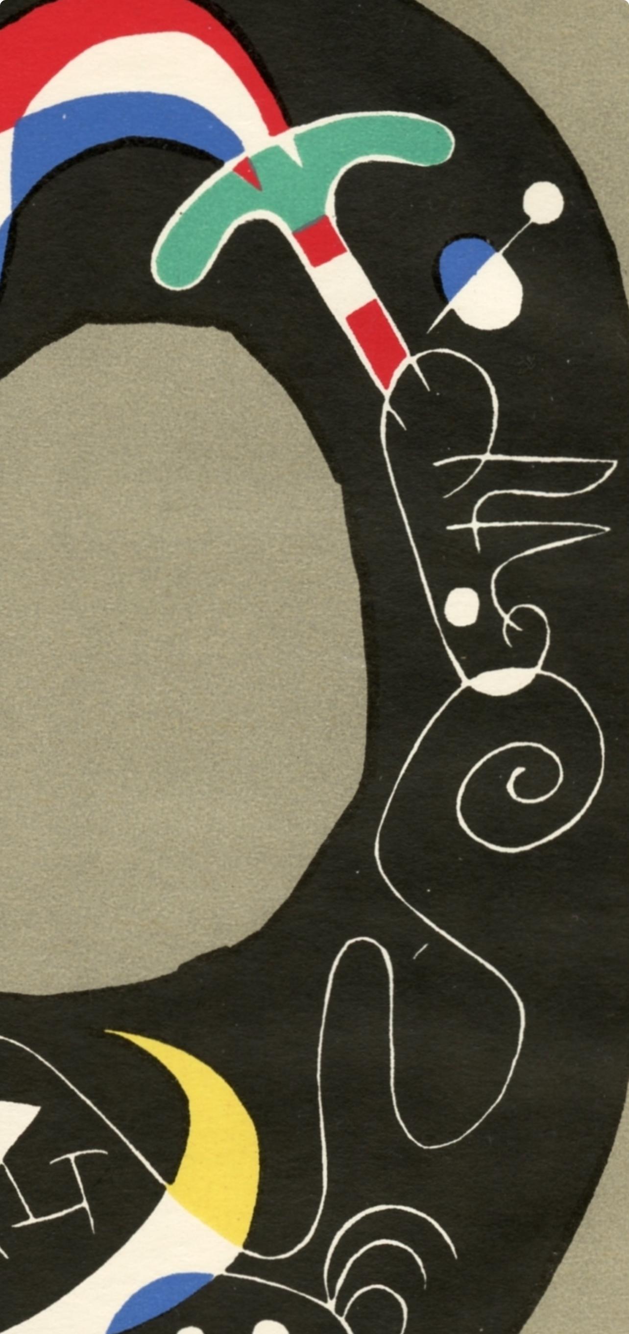 Miró, Composition (Mourlot 232; Cramer 39) (after) For Sale 1
