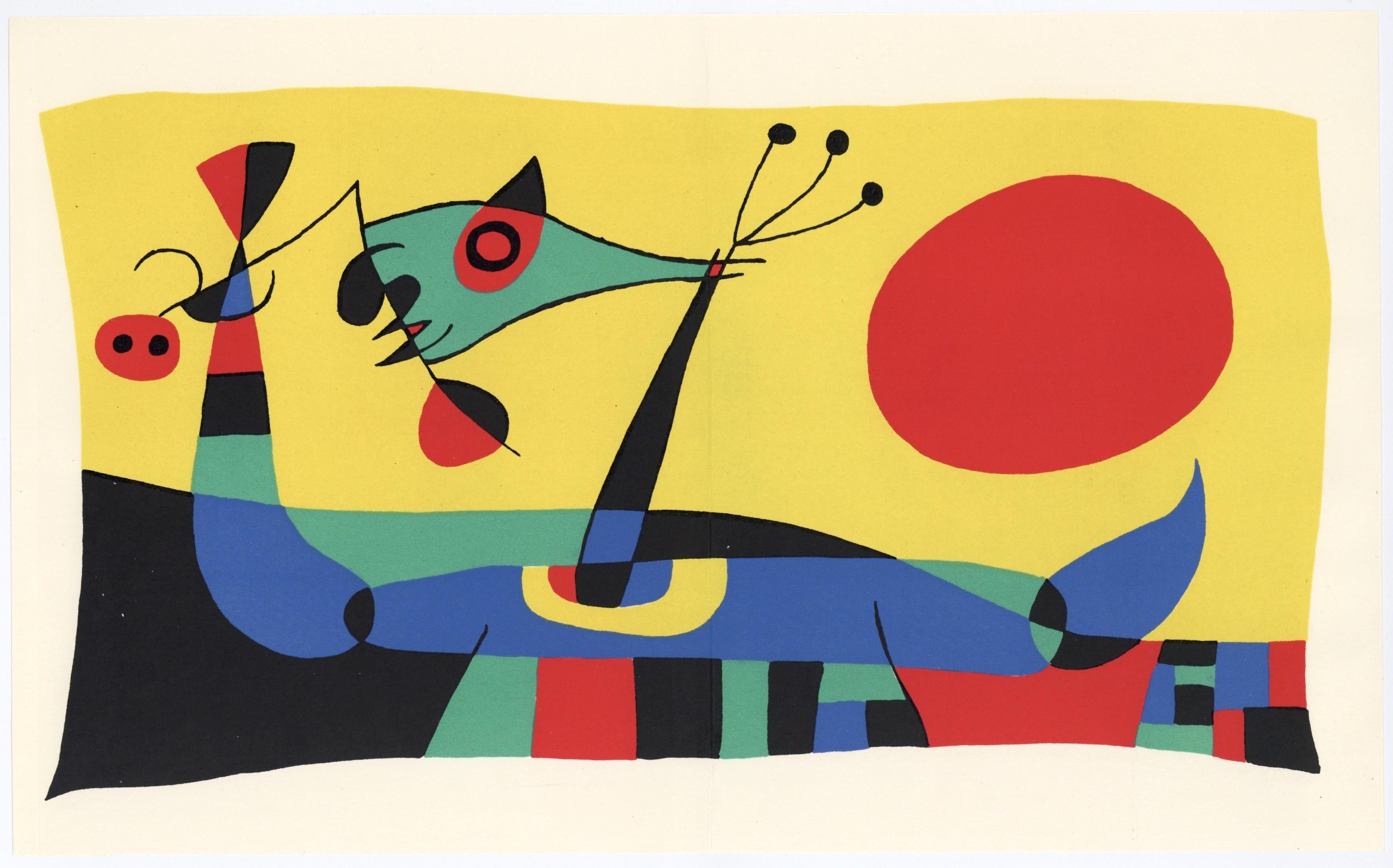 Miró, Composition (Mourlot 233; Cramer 39) (after) For Sale 1