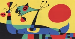 Miró, Composition (Mourlot 233; Cramer 39) (after)