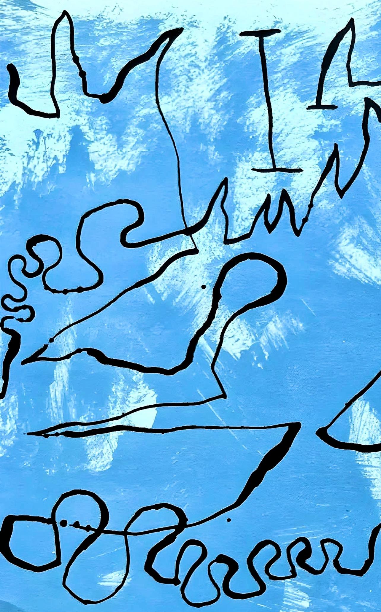 Miro, Komposition (Mourlot 234; Cramer 39) (after) – Print von Joan Miró