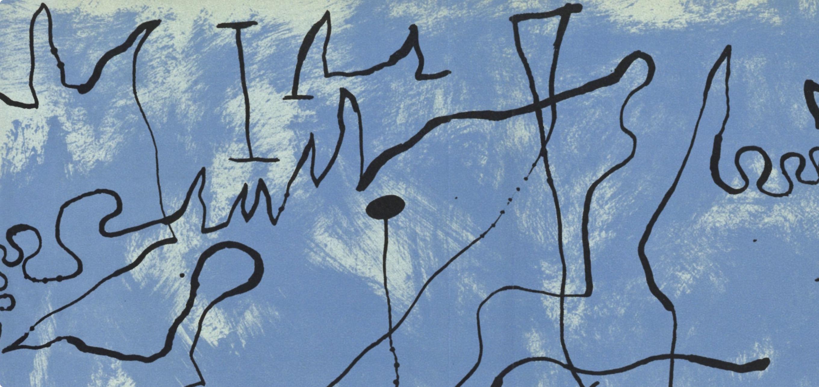 Miró, Composition (Mourlot 234; Cramer 39) (after) - Print by Joan Miró