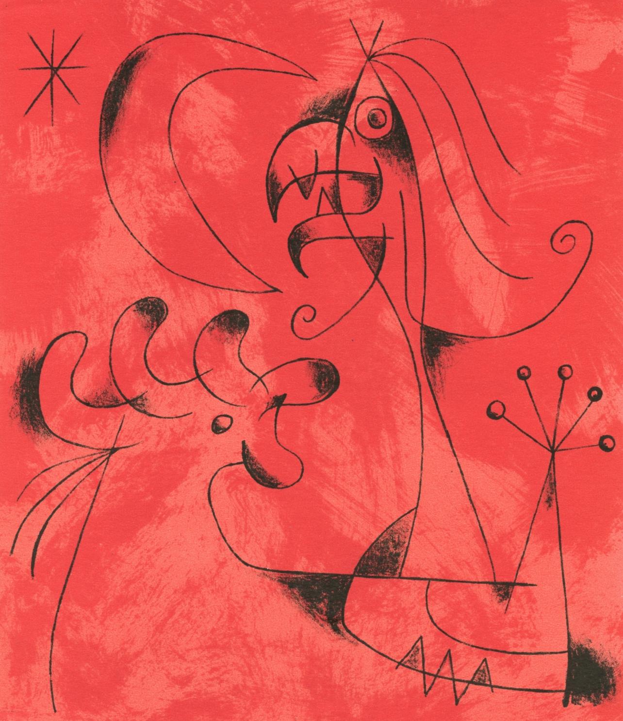 Miró, Composition (Mourlot 237; Cramer 39) (after)