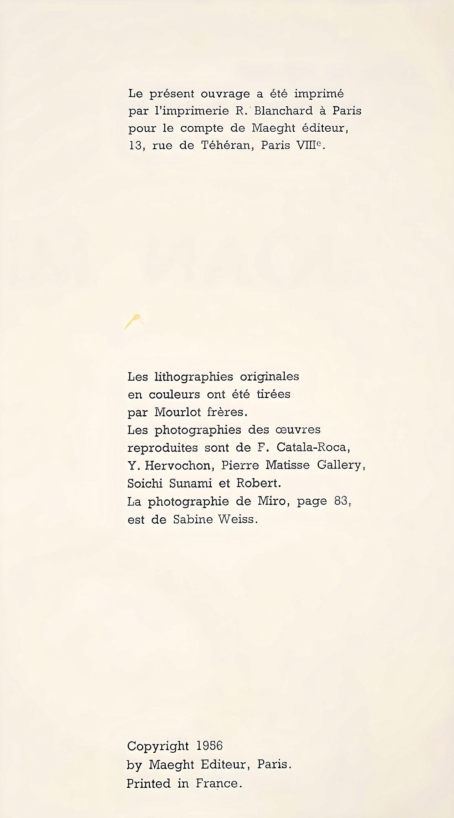 Miró, Composition (Mourlot 238; Cramer 39) (after) For Sale 3