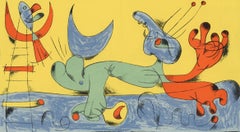 Miró, Composition (Mourlot 238 ; Cramer 39) (d
après)