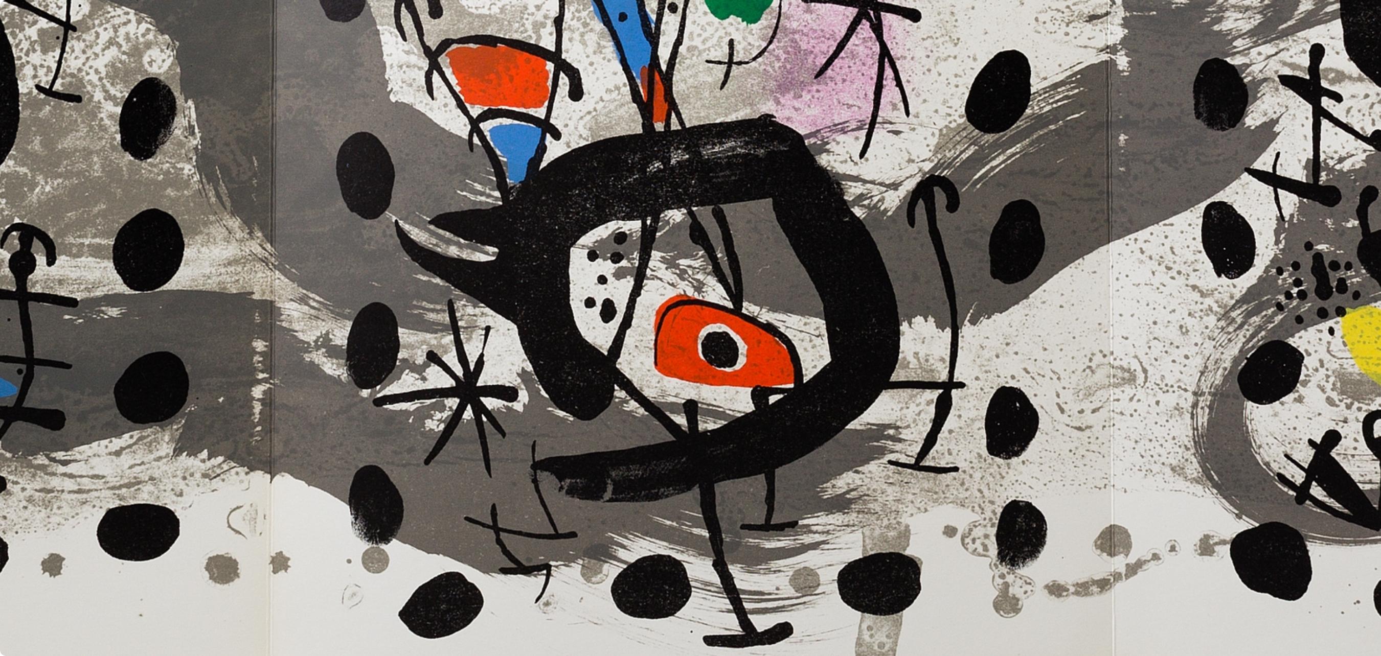 Lithographie sur papier vélin. Non signé et non numéroté, tel que publié. Bon état avec le quadruplet, tel qu'il a été publié. Notes : Extrait du volume, XXe Siècle, vol. N° 28, 1967. Publié et imprimé sous la direction de Gualtieri di San Lazzaro,