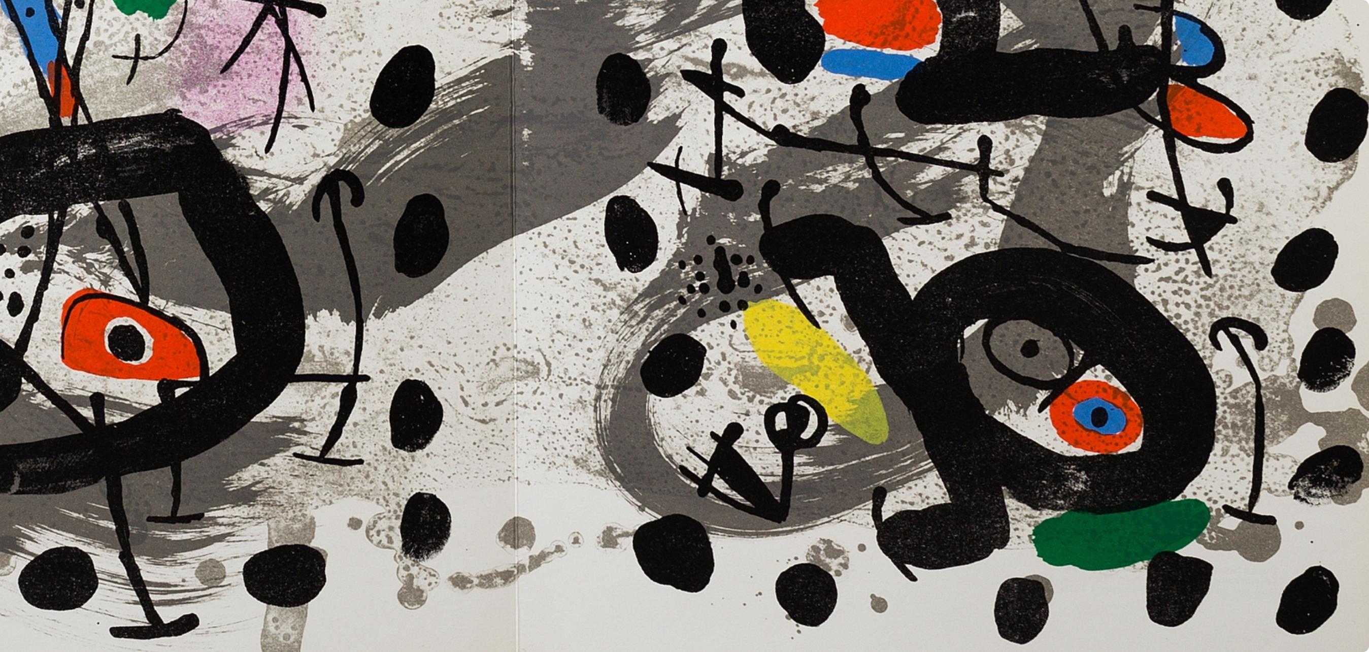 Miró, Composition (Mourlot, 567), XXe Siècle (d'après) en vente 1