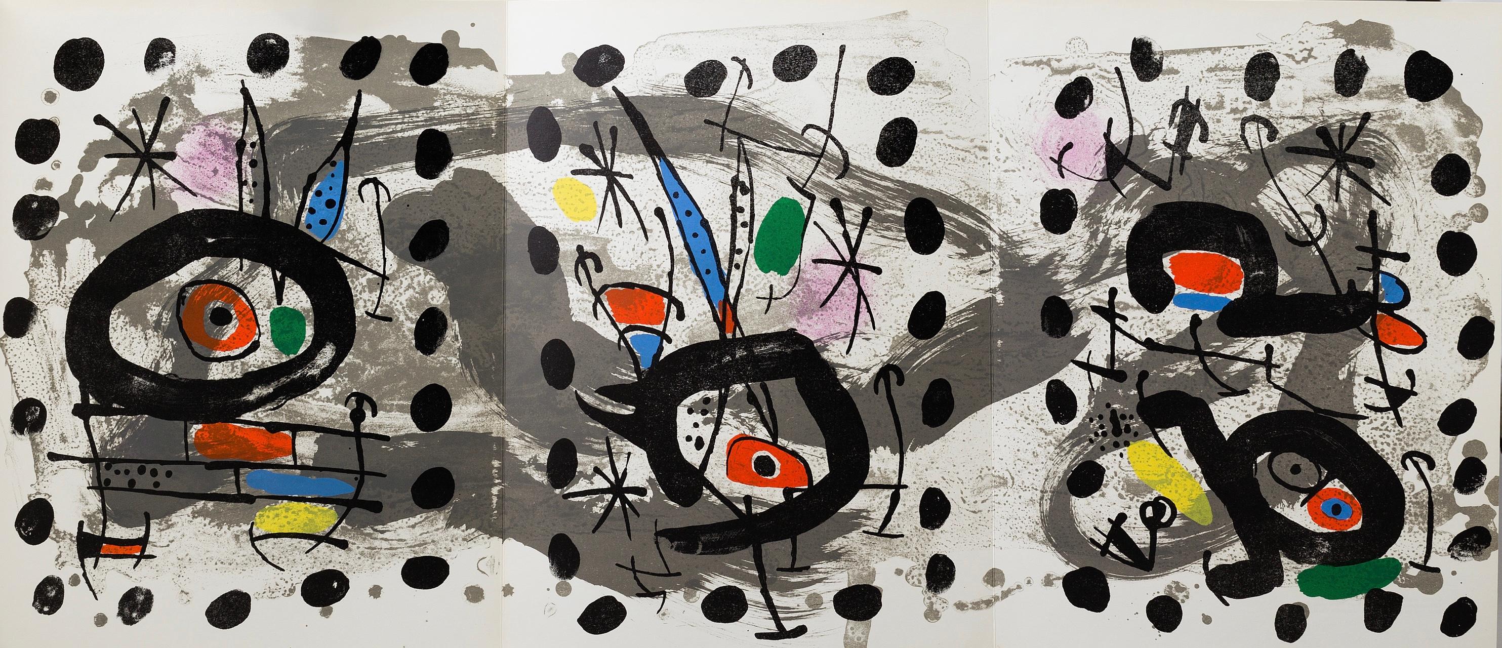 Miró, Composition (Mourlot, 567), XXe Siècle (after)