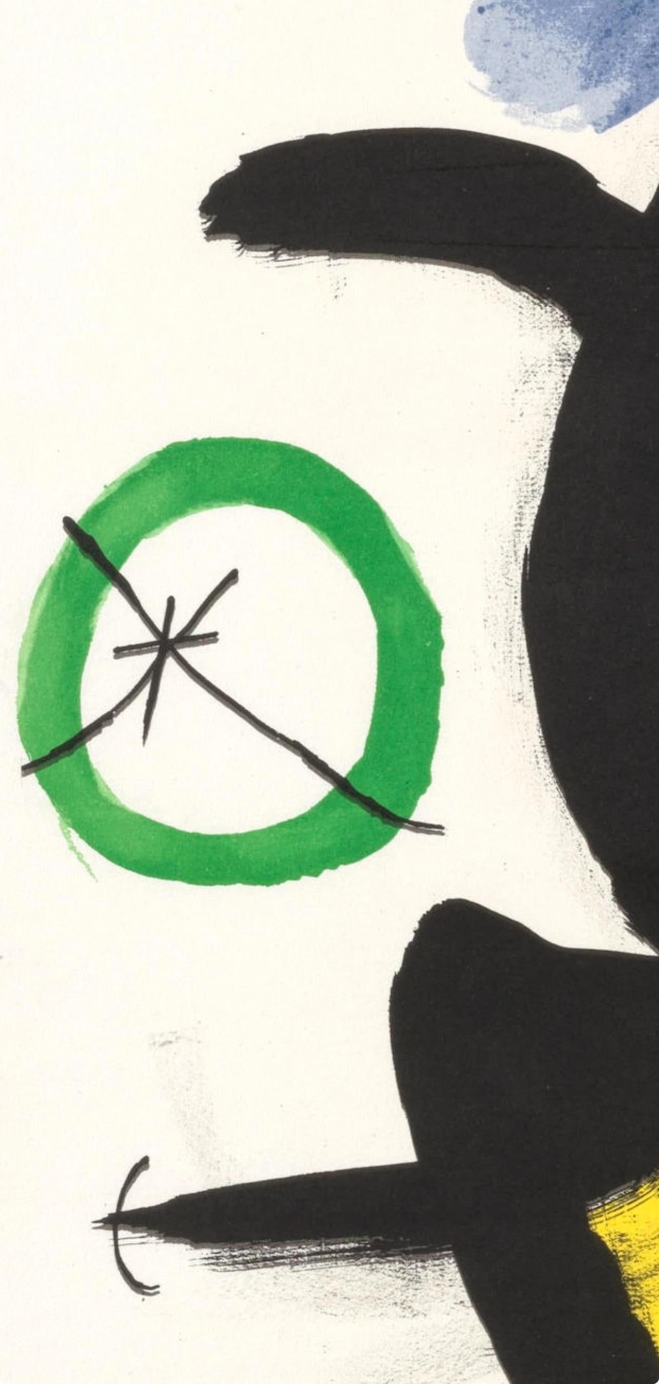 Miró, Composition (Mourlot 686), El tapís de Tarragona (after) - Print by Joan Miró