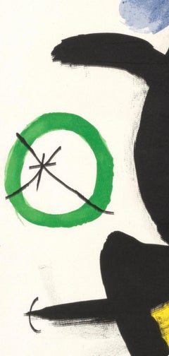 Miró, Composition (Mourlot 686), El tapís de Tarragona (after)