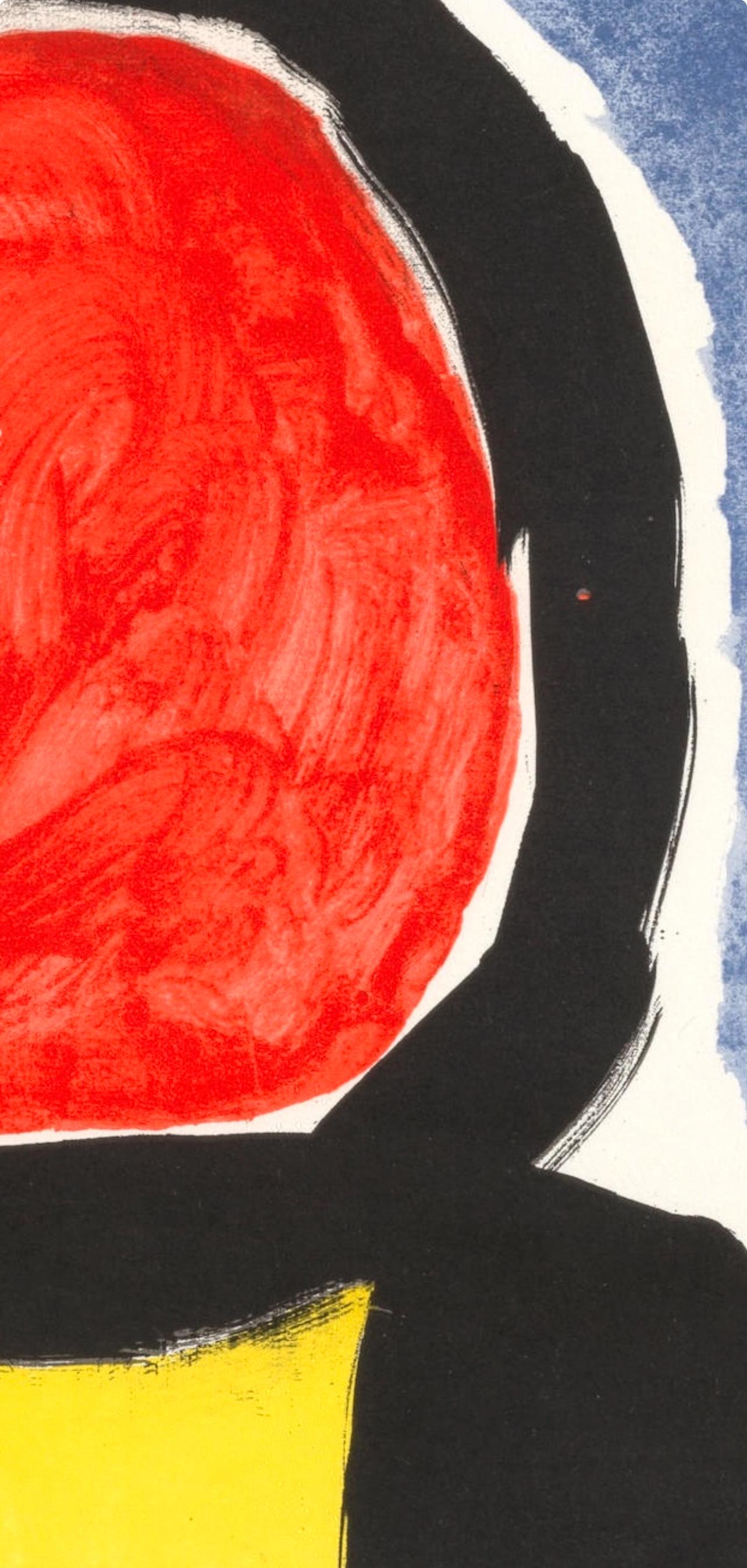 Miró, Composition (Mourlot 686), El tapís de Tarragona (after) - Modern Print by Joan Miró
