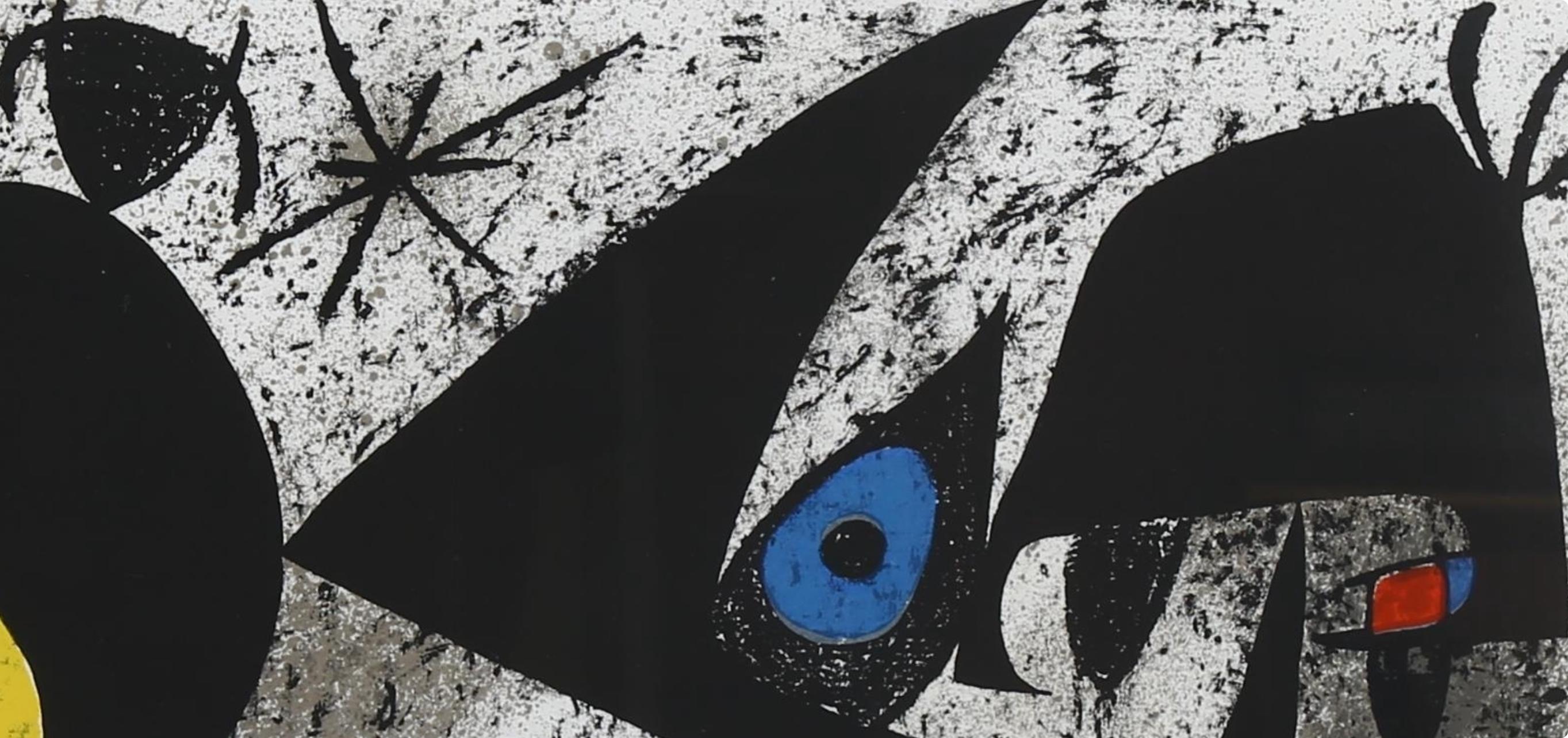 Miró, Composition (Mourlot 868), Hommage à Miró, XXe Siècle (after) For Sale 1