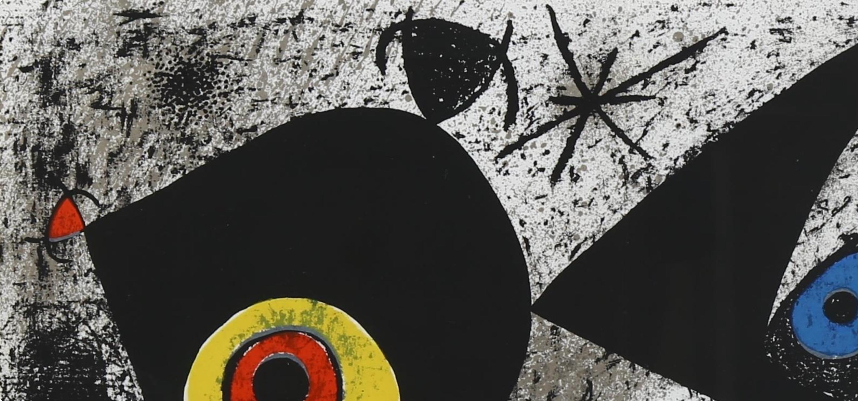 Miró, Composition (Mourlot 868), Hommage à Miró, XXe Siècle (after) For Sale 2
