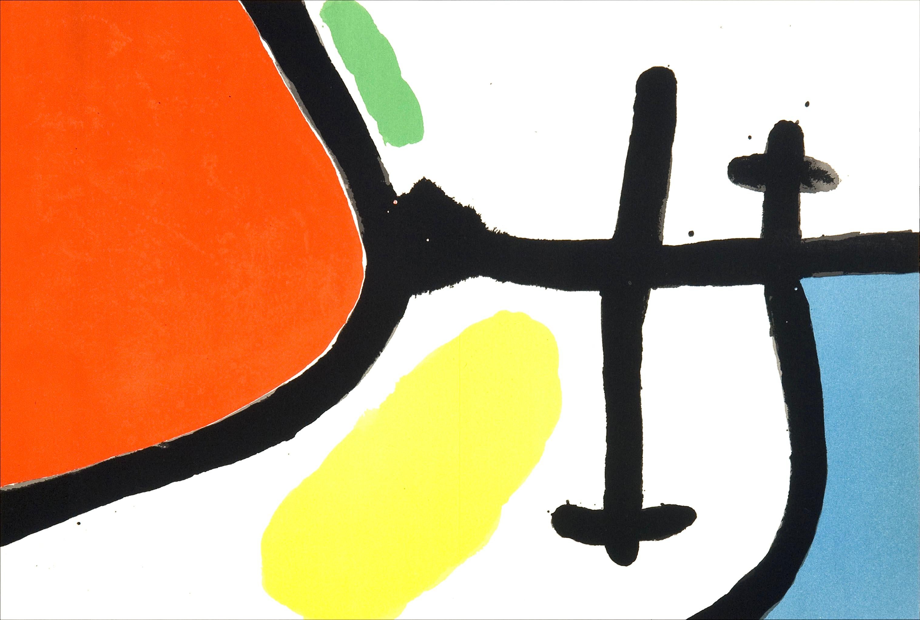 Miró, Composition (Mourlot 872-881; Cramer 164), El tapís de Tarragona (after) - Print by Joan Miró