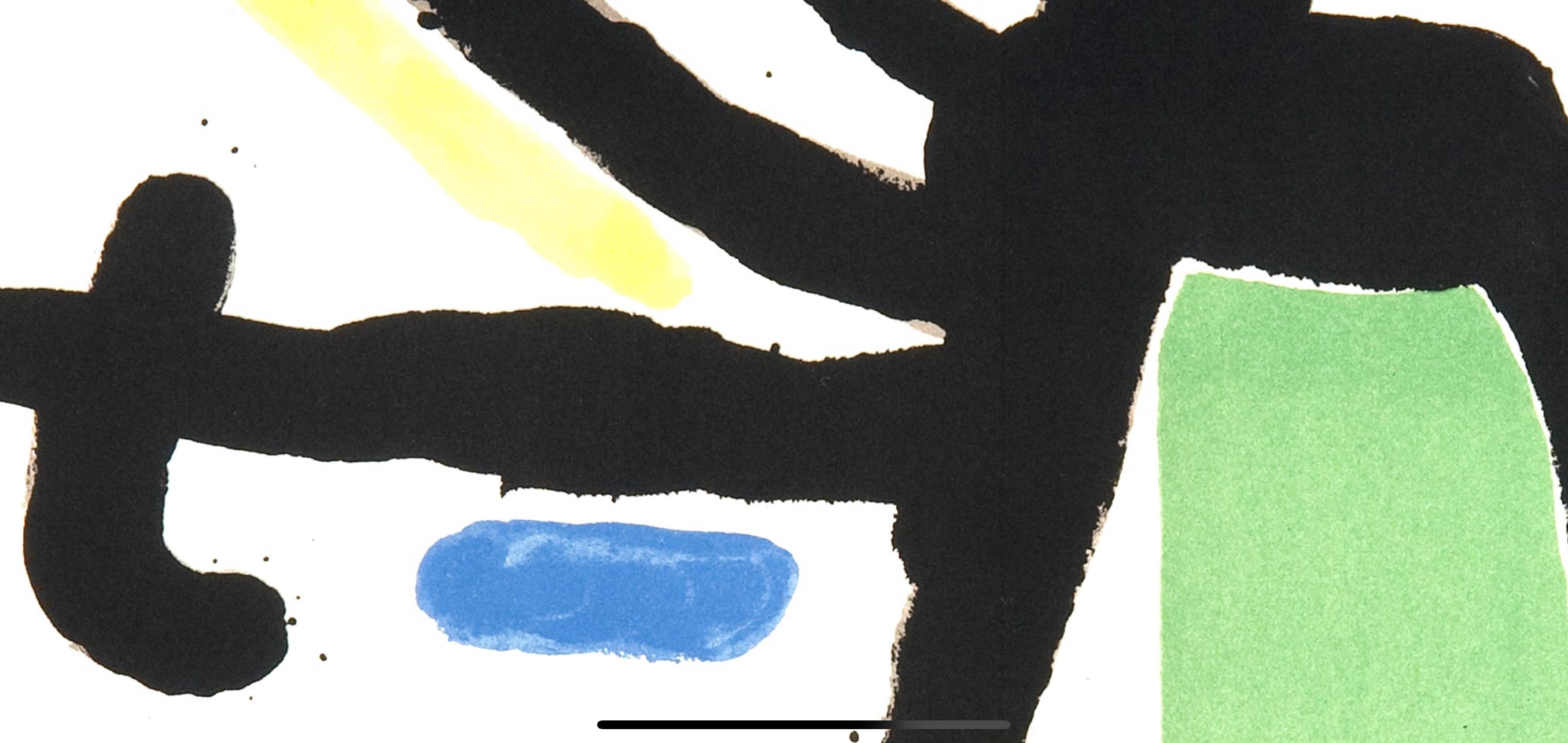 Miró, Composition (Mourlot 872-881; Cramer 164), El tapís de Tarragona (after) - Print by Joan Miró
