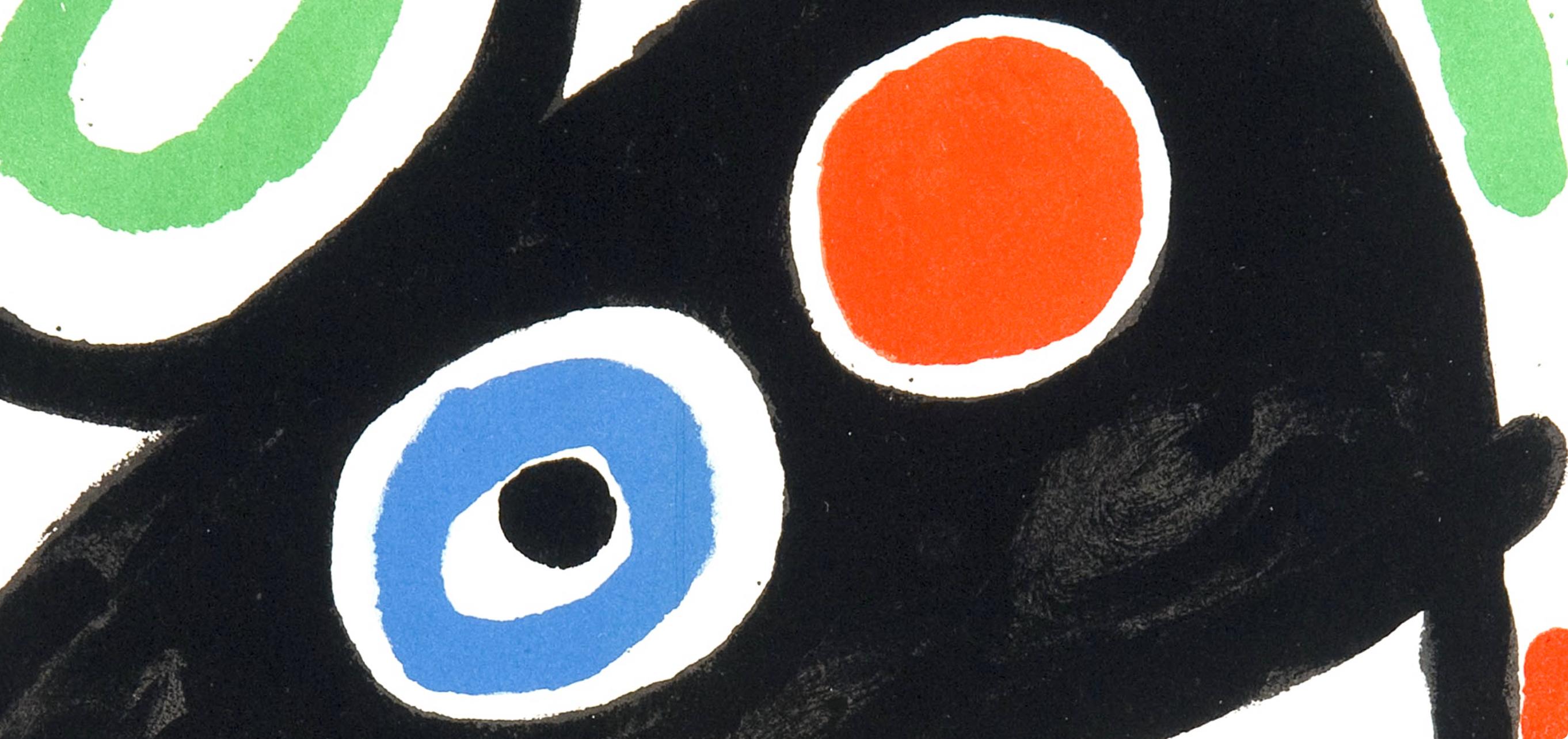 Miró, Composition (Mourlot 872-881; Cramer 164), El tapís de Tarragona (after) - Print by Joan Miró