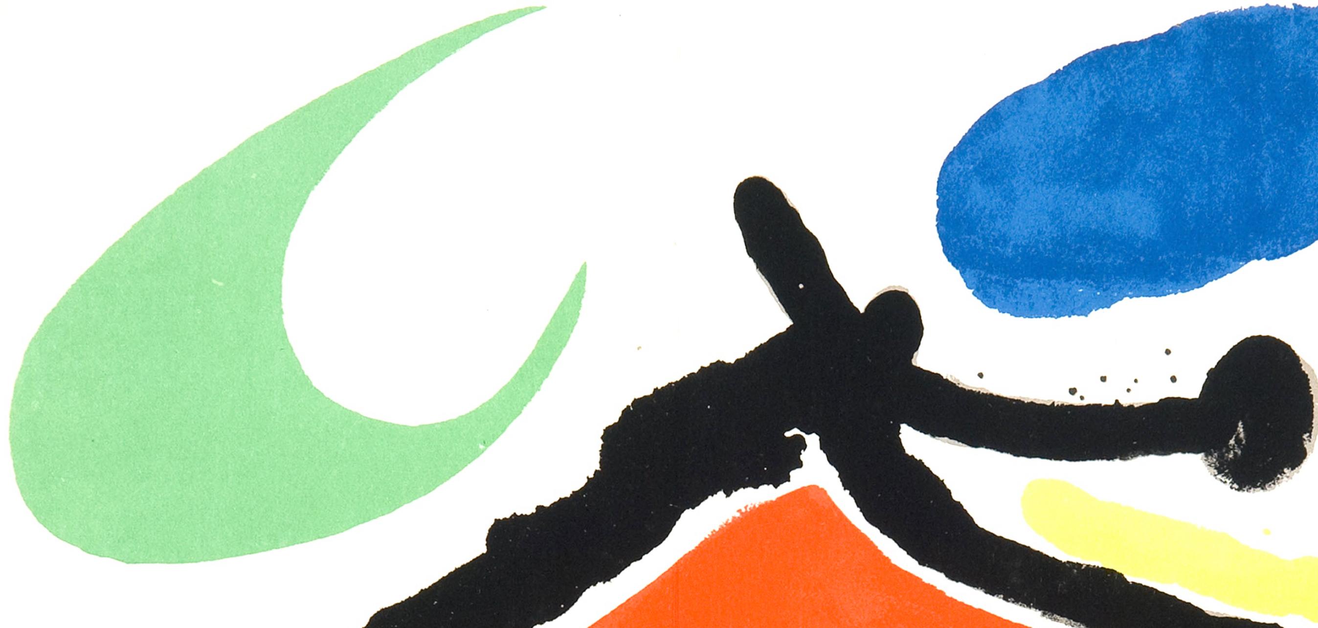 Miró, Composition (Mourlot 872-881; Cramer 164), El tapís de Tarragona (after) - Print by Joan Miró