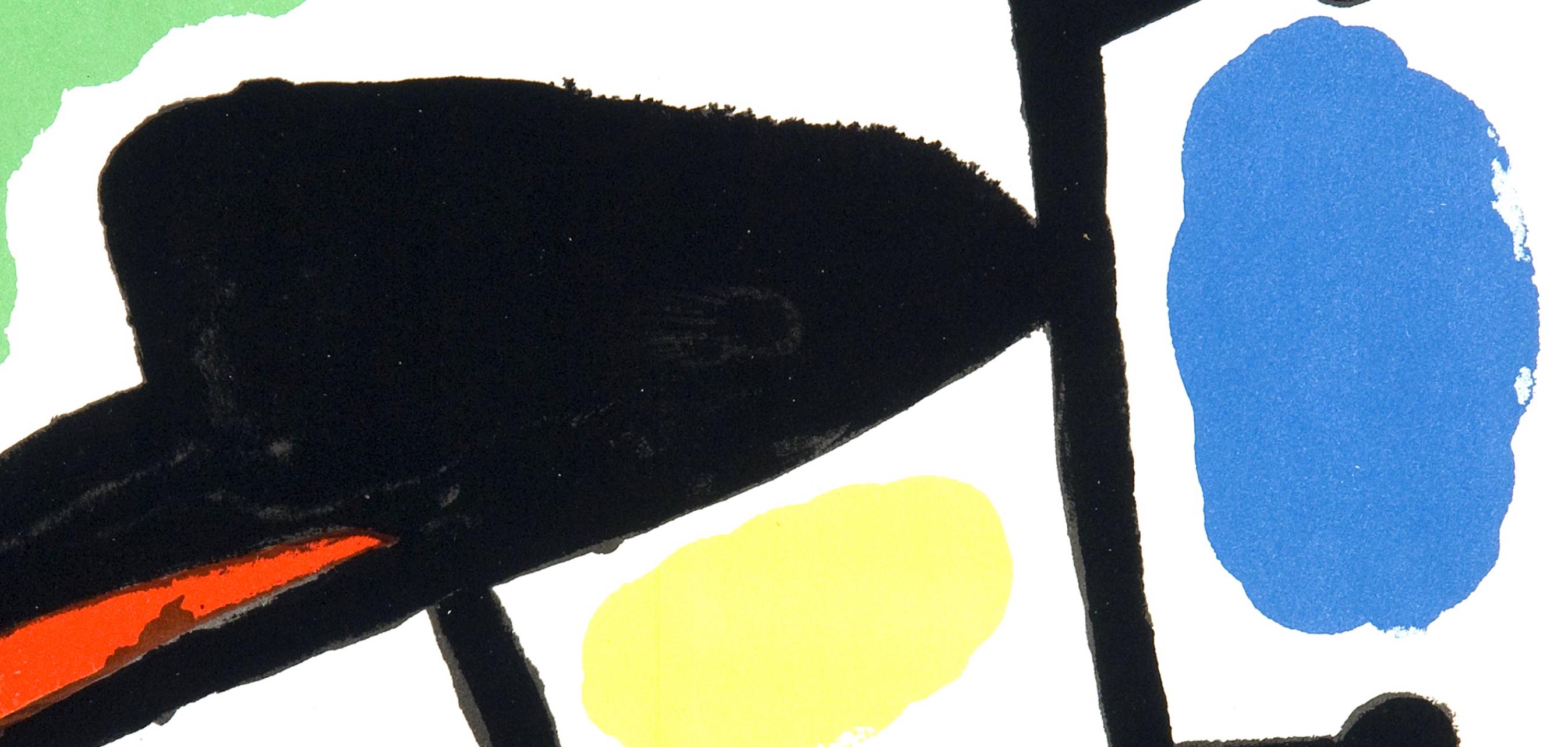 Miró, Composition (Mourlot 872-881 ; Cramer 164), El tapís de Tarragona (d'après) - Print de Joan Miró