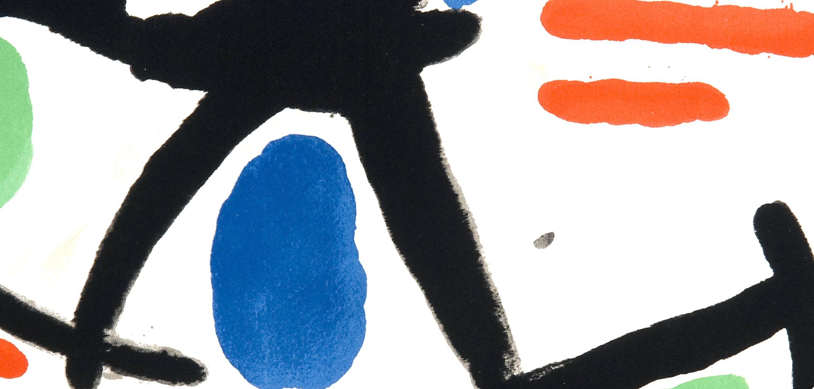 Miró, Composition (Mourlot 872-881; Cramer 164), El tapís de Tarragona (after) - Print by Joan Miró