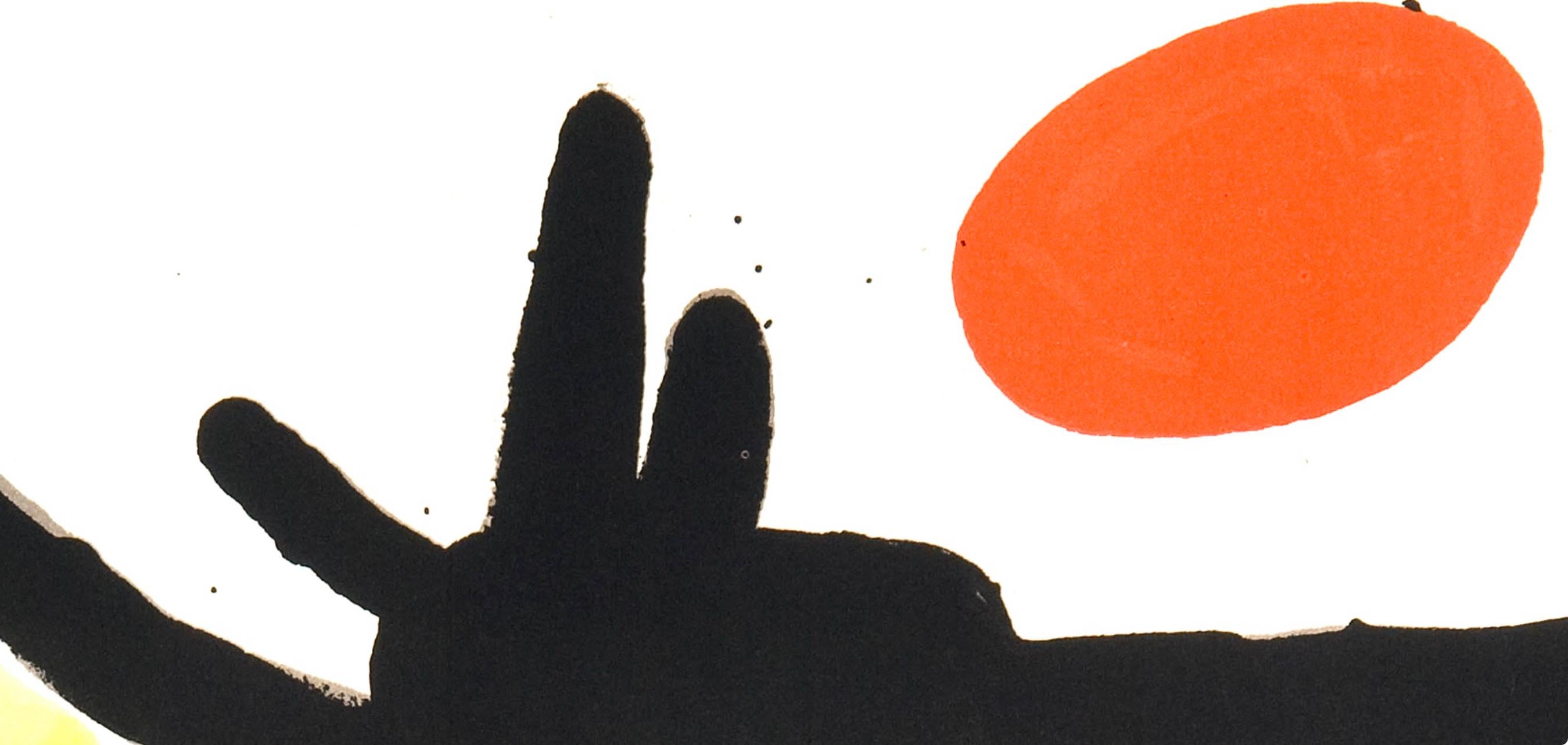 Miró, Composition (Mourlot 872-881; Cramer 164), El tapís de Tarragona (after) - Modern Print by Joan Miró