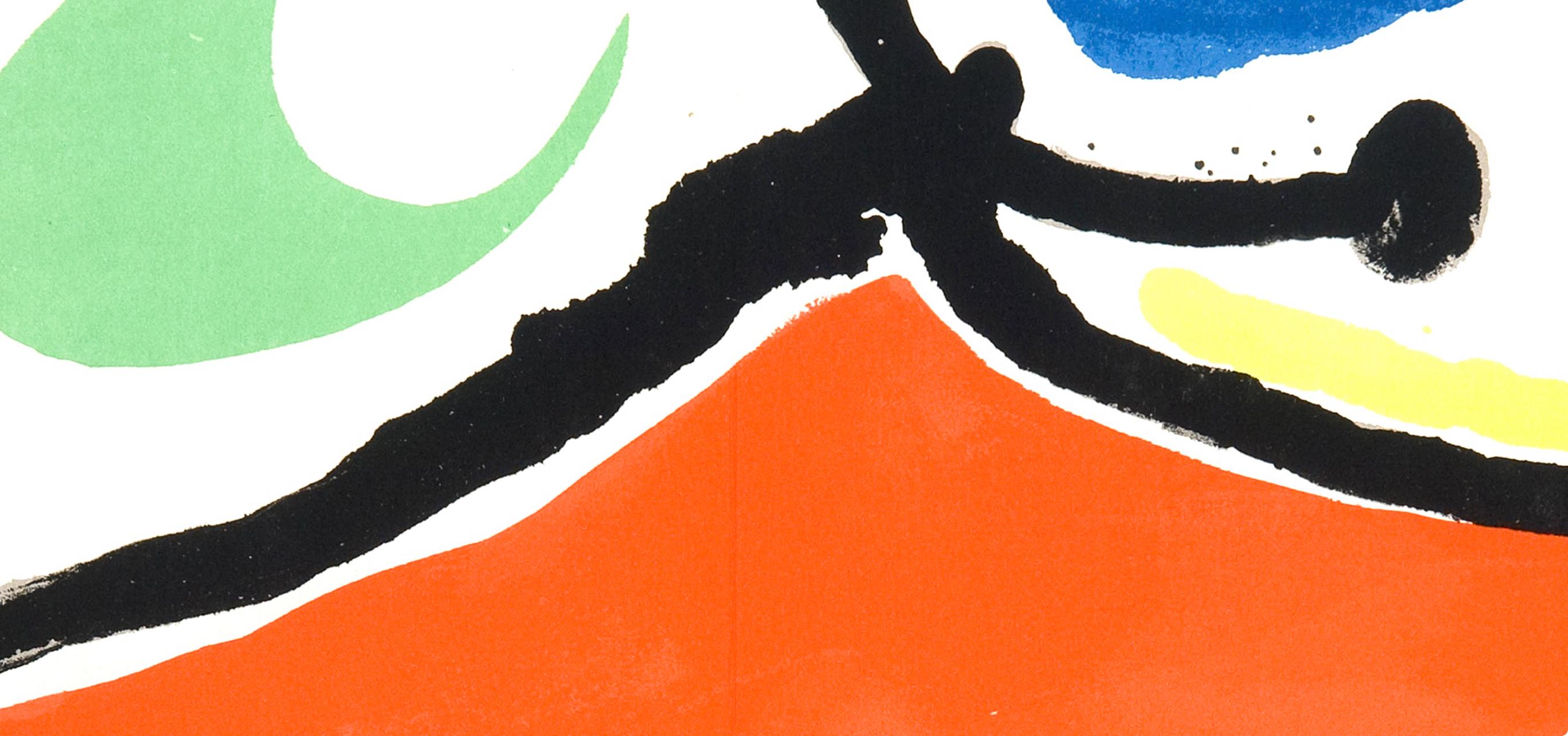 Miró, Composition (Mourlot 872-881; Cramer 164), El tapís de Tarragona (after) - Modern Print by Joan Miró