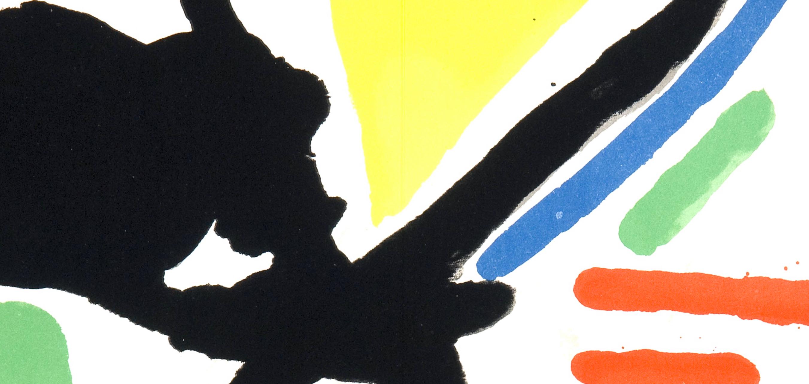 Miró, Composition (Mourlot 872-881; Cramer 164), El tapís de Tarragona (after) - Modern Print by Joan Miró