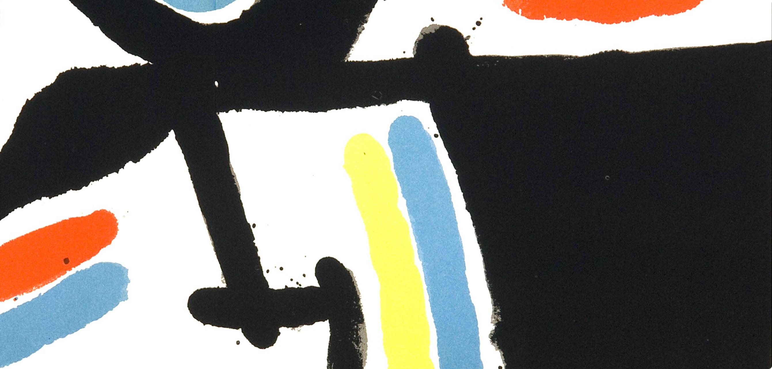 Lithographie sur papier vélin Sarrió. Non signé et non numéroté, tel que publié. Bon état, avec pli central, tel qu'il a été publié. Notes : Extrait du folio Tapís De Tarragona, il-lustracions, Joan Miró, 1972. Publié par Sala Gaspar S.L., Barcelone