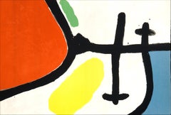 Miró, Composition (Mourlot 872-881 ; Cramer 164), El tapís de Tarragona (d'après)