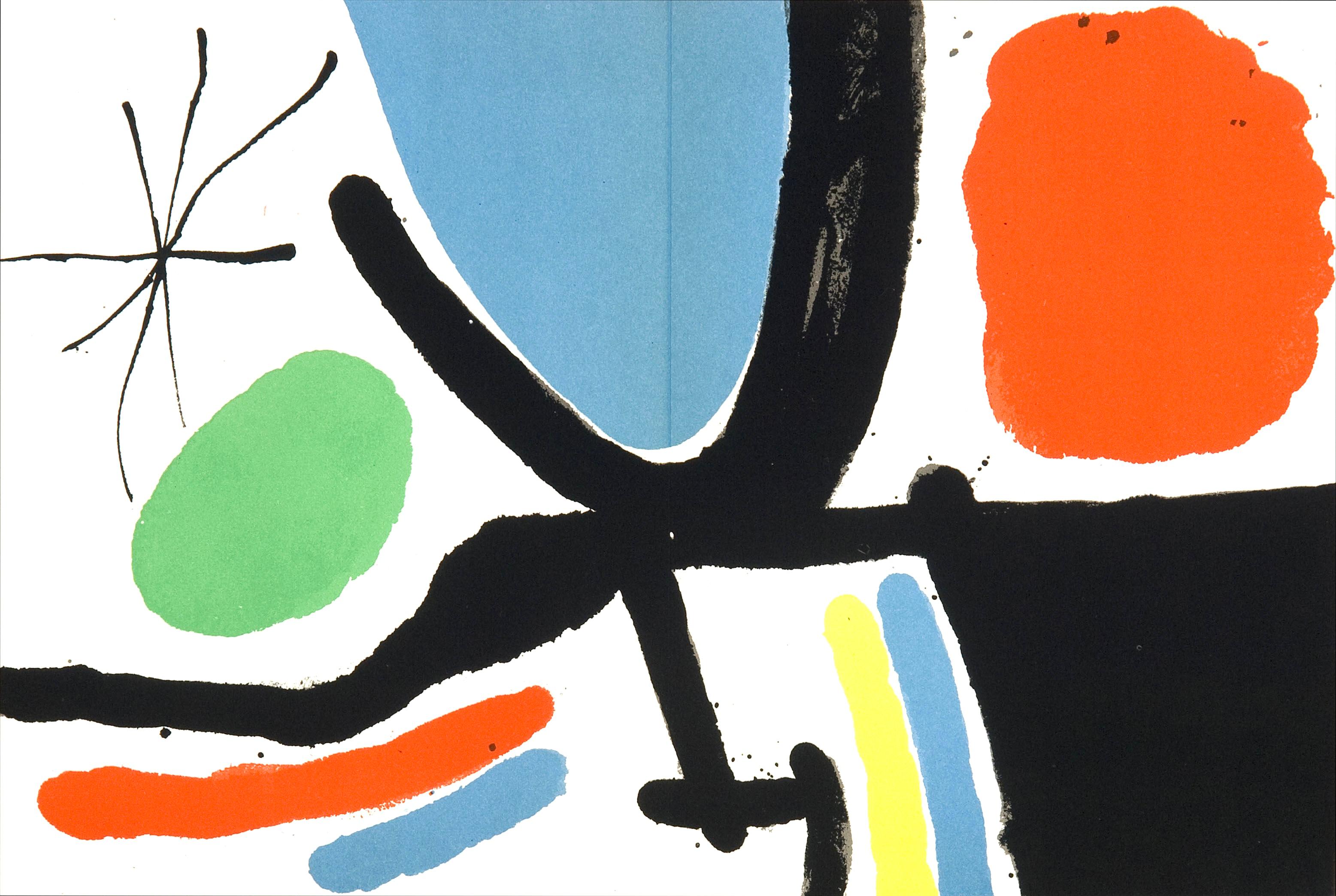 Miró, Composition (Mourlot 872-881 ; Cramer 164), El tapís de Tarragona (d'après)