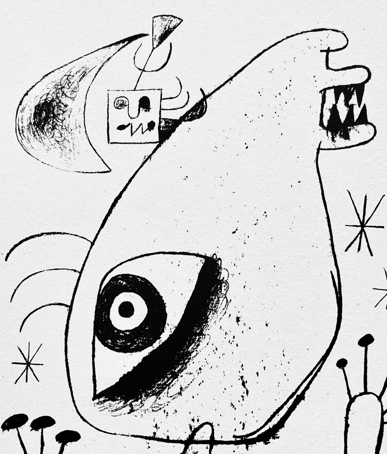 Miro, Komposition, Die Drucke von Joan Miro (after) – Print von Joan Miró