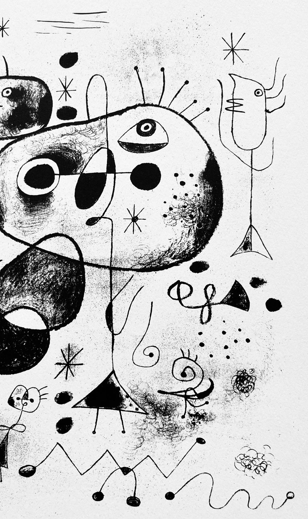 Miro, Composition, The Prints of Joan Miro (after) For Sale 1