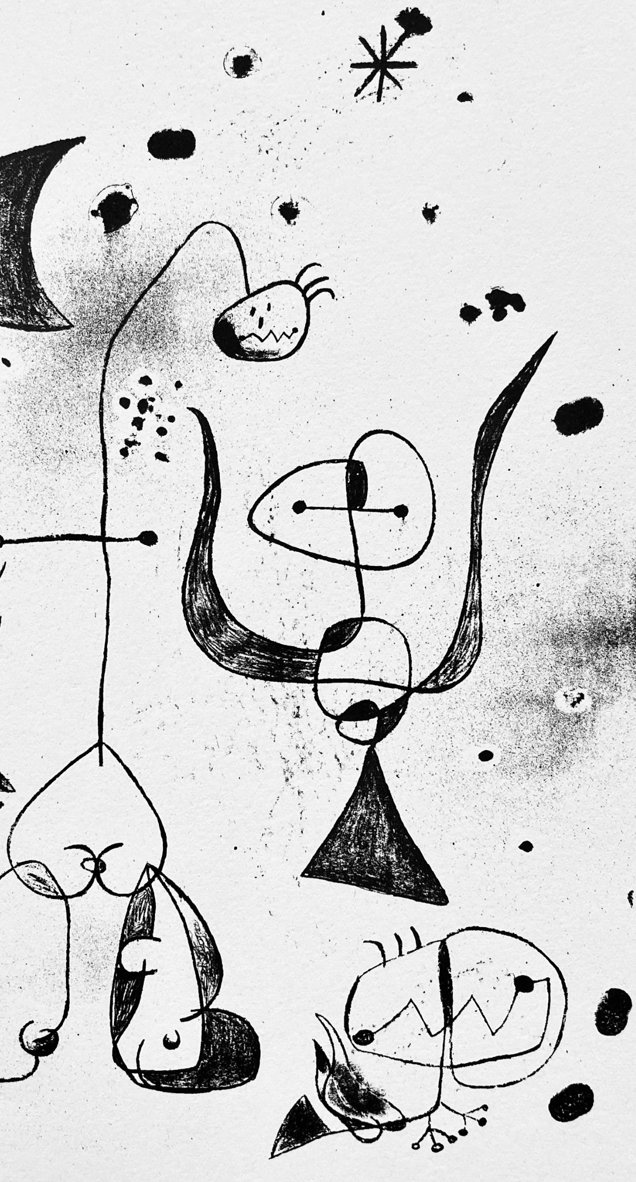 Miro, Composition, The Prints of Joan Miro (d'après) en vente 1