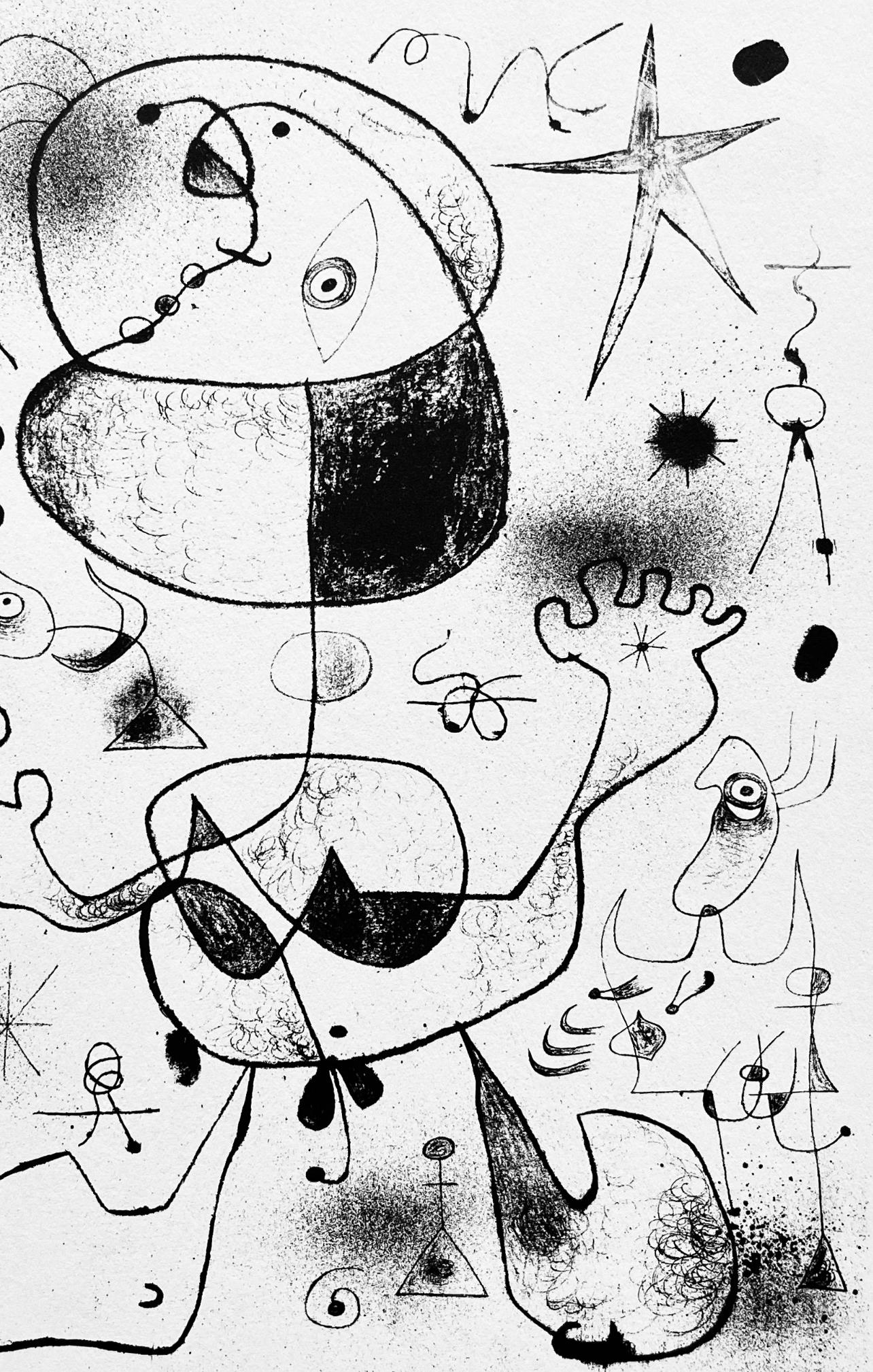 Miro, Composition, The Prints of Joan Miro (after) For Sale 1
