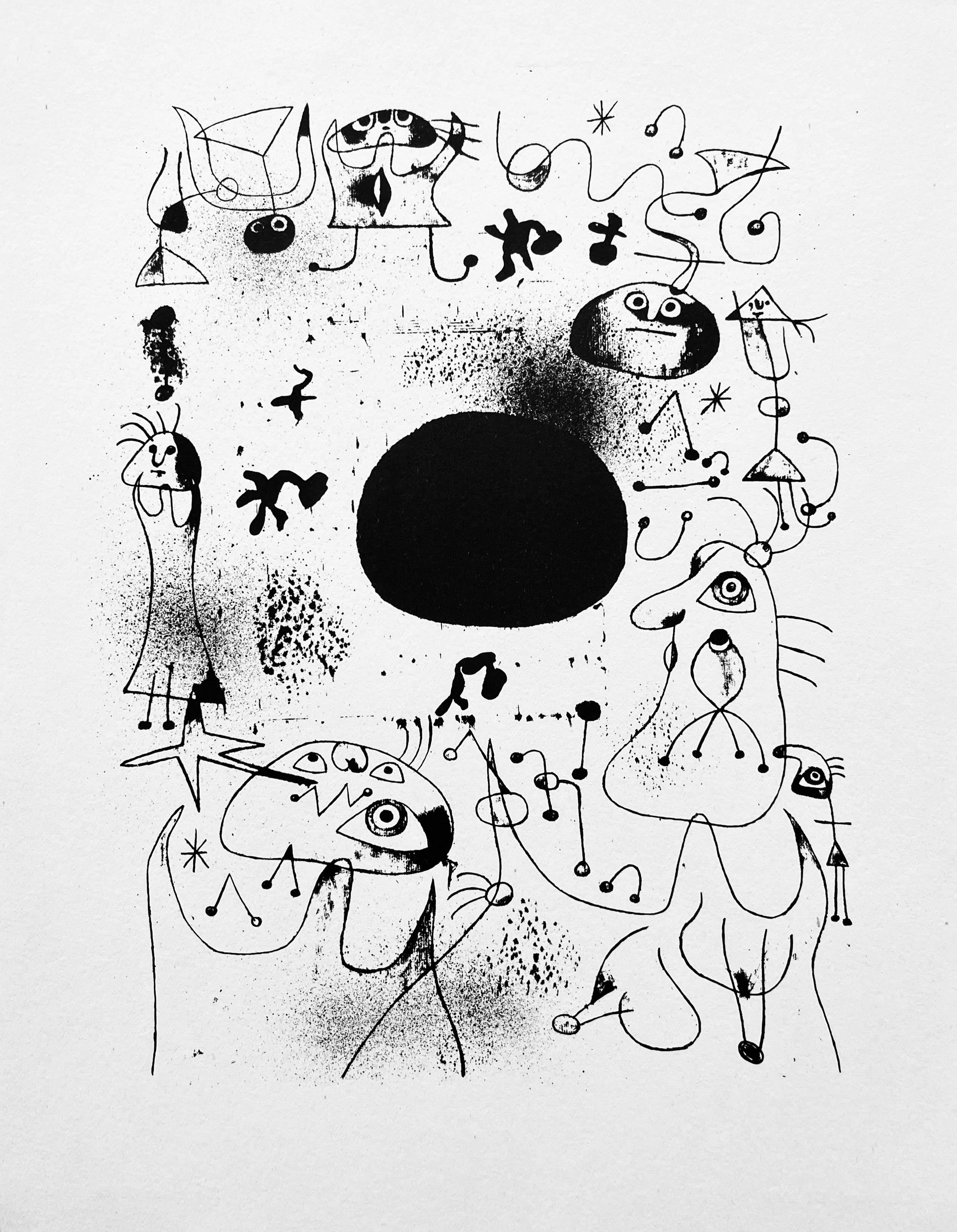 Miro, Composition, The Prints of Joan Miro (after) For Sale 2