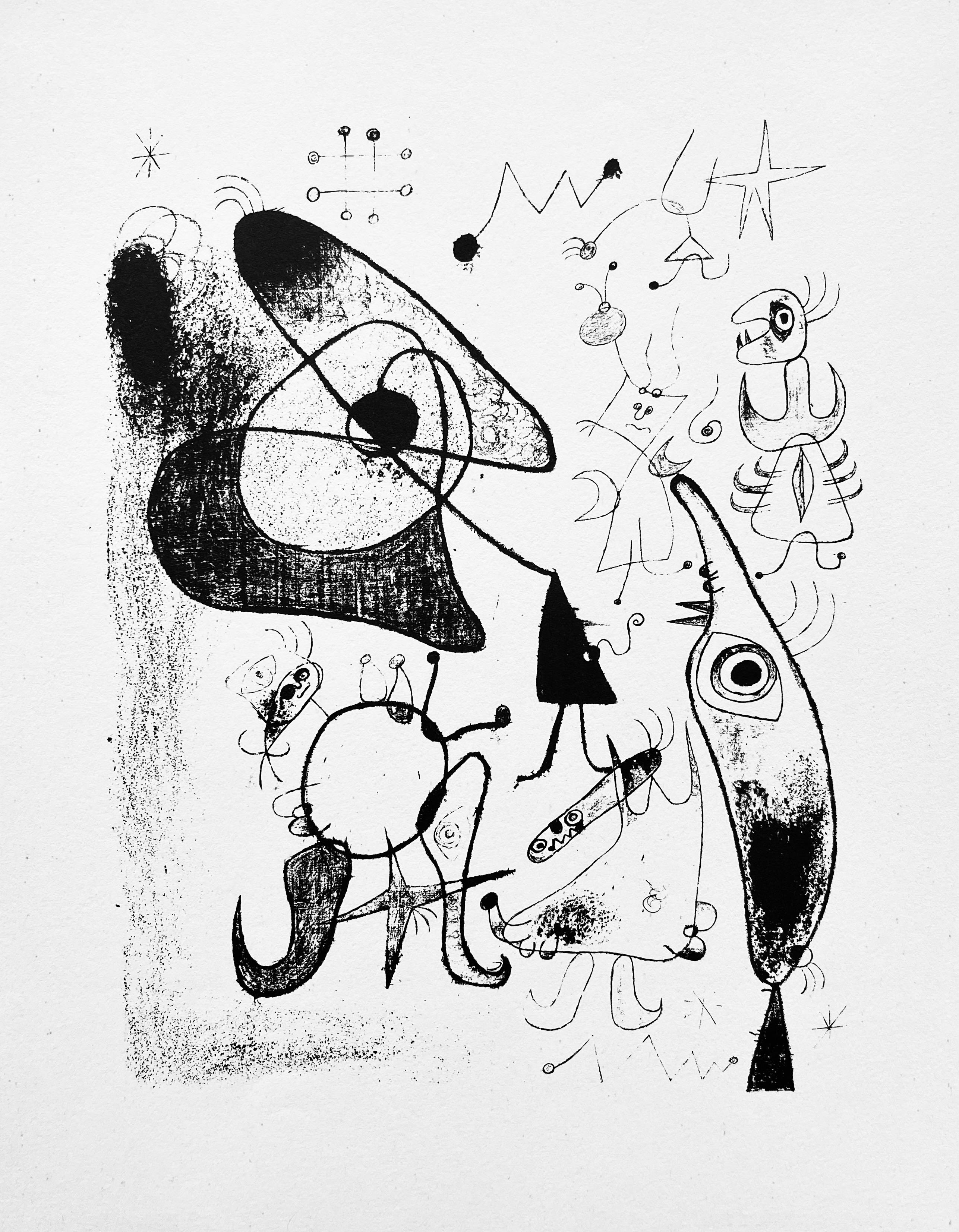 Miro, Composition, The Prints of Joan Miro (d'après) en vente 2
