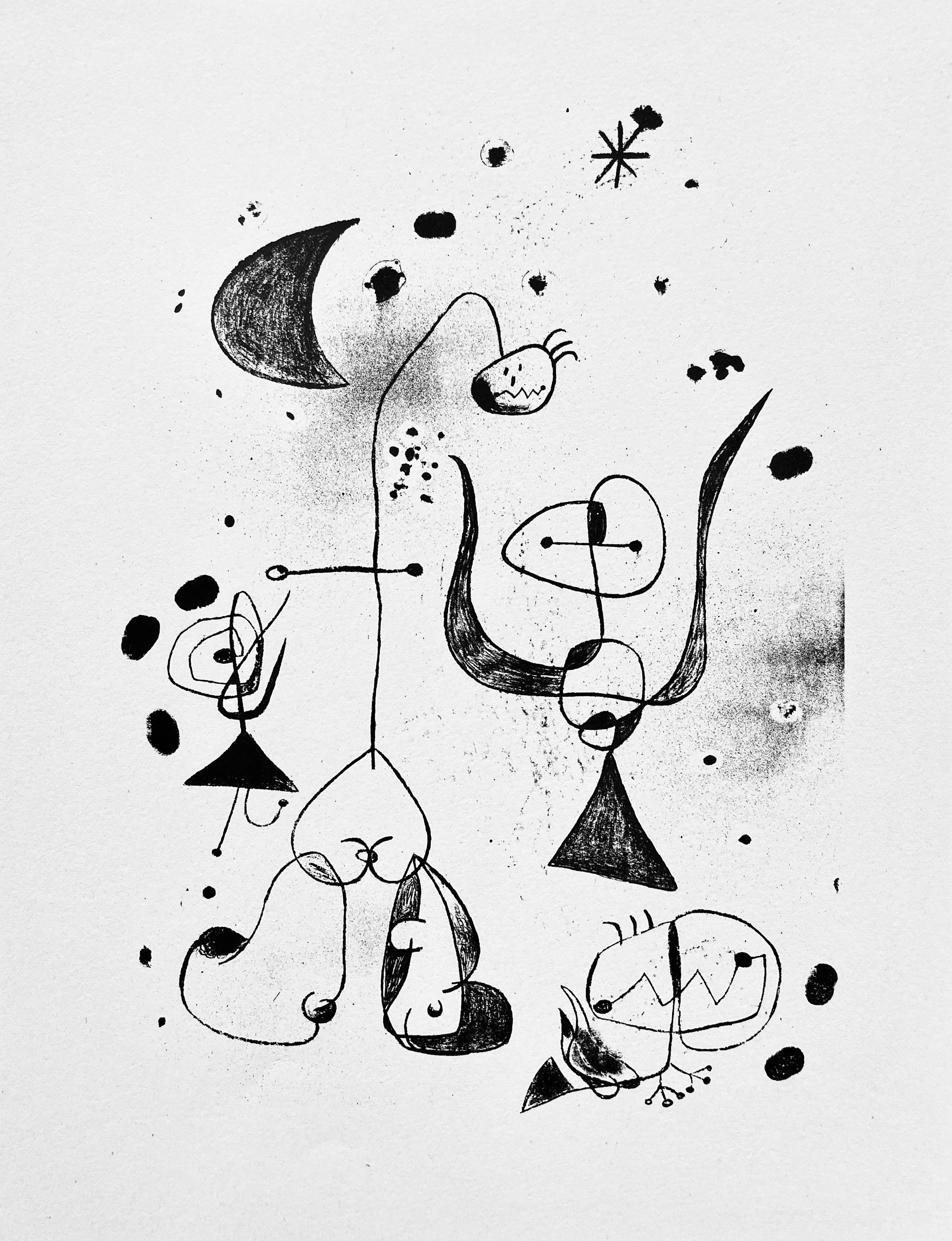 Miro, Composition, The Prints of Joan Miro (d'après) en vente 2