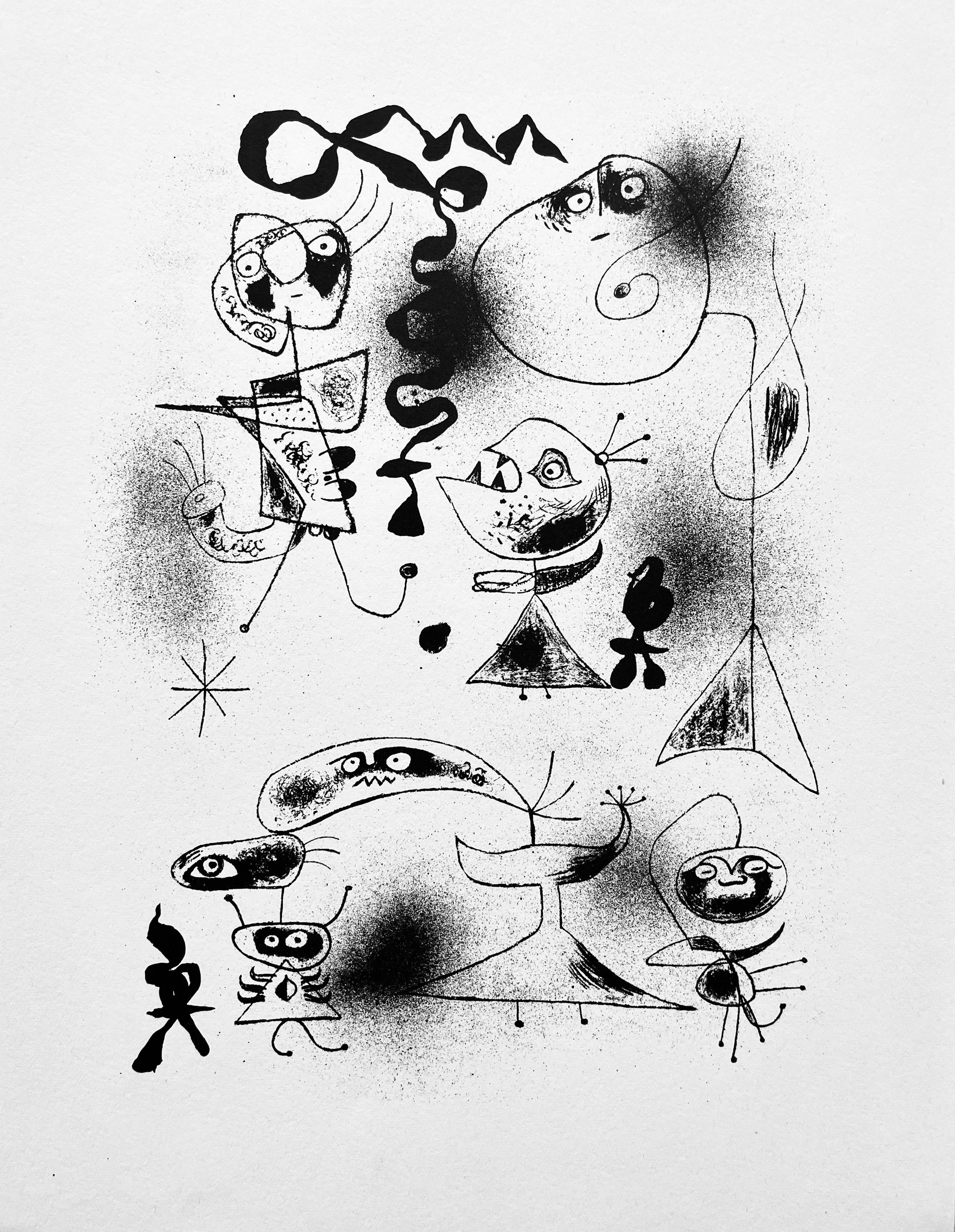 Miro, Komposition, Die Drucke von Joan Miro (after) im Angebot 1