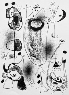 Vintage Miro, Composition, The Prints of Joan Miro (after)