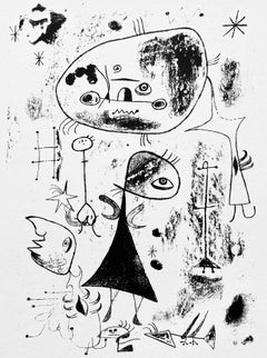 Vintage Miro, Composition, The Prints of Joan Miro (after)