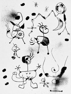 Miro, Composition, The Prints of Joan Miro (d'après)