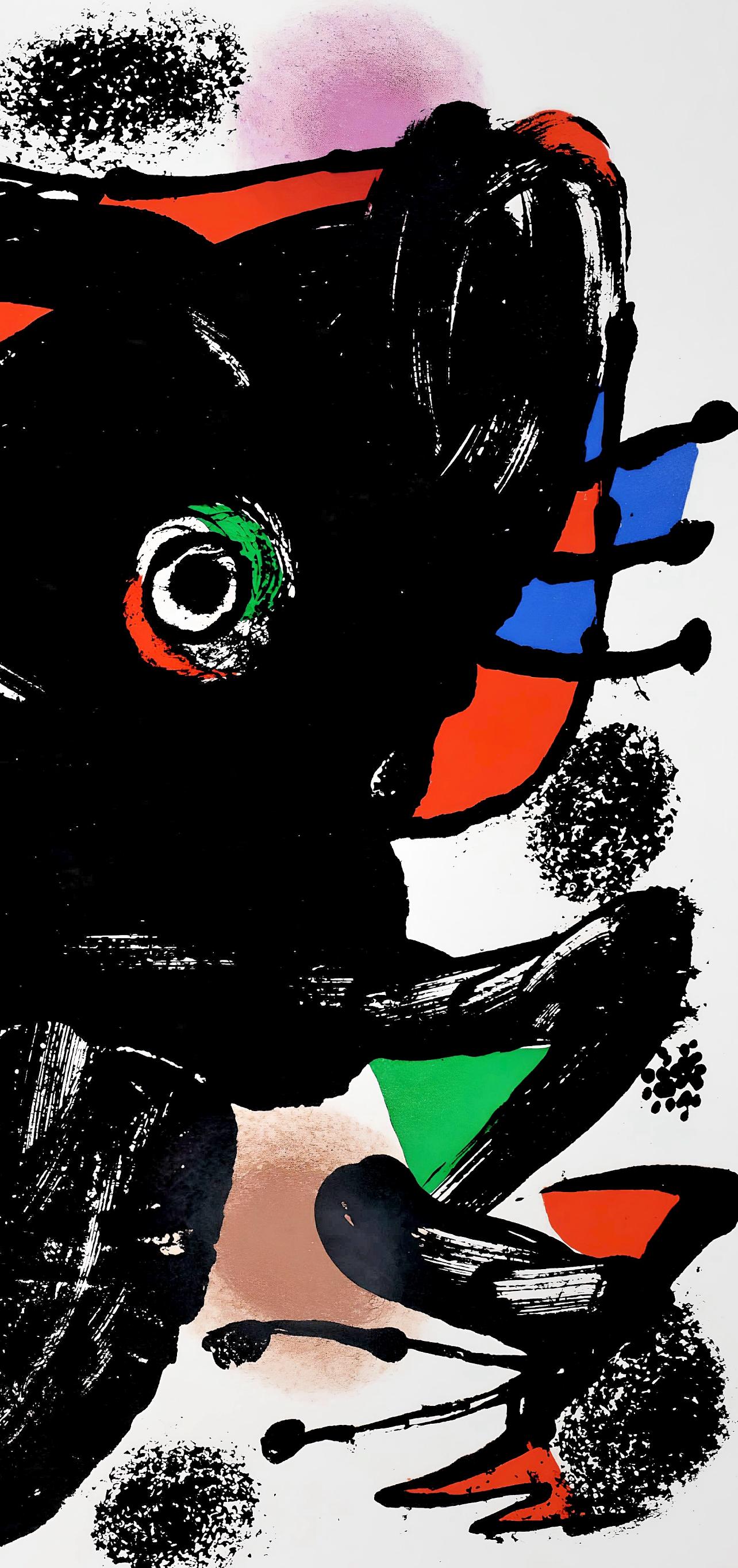 Miró, Composition, XXe Siècle (d'après) - Print de Joan Miró