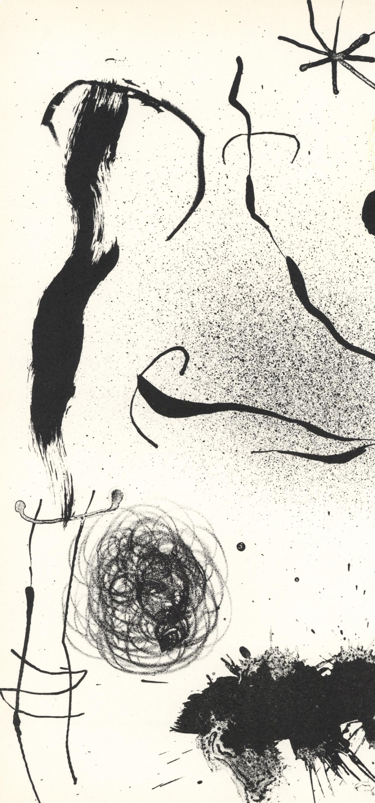 Miró, Composition, XXe Siècle (after) - Print by Joan Miró