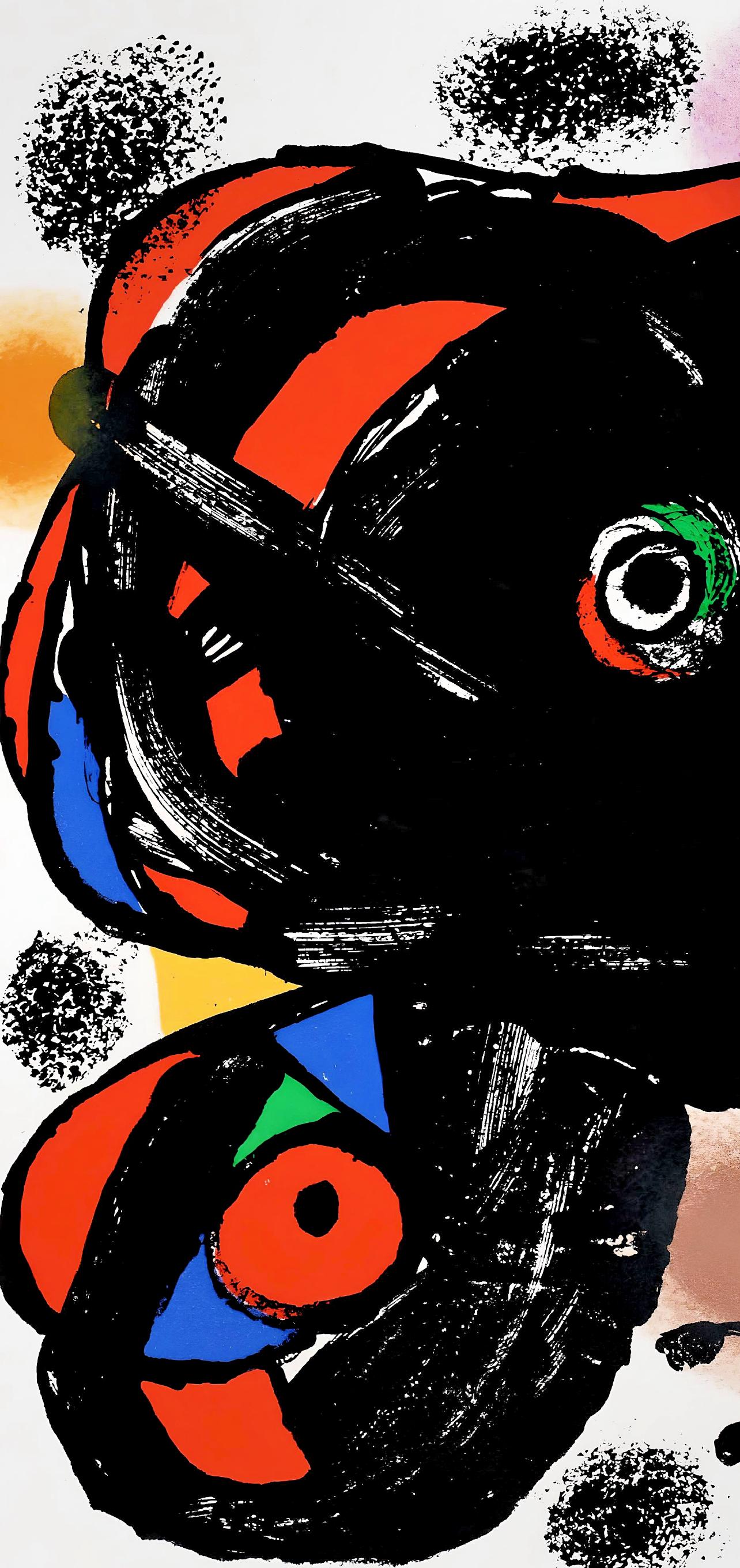 Miró, Komposition, XXe Siècle (nach) (Moderne), Print, von Joan Miró